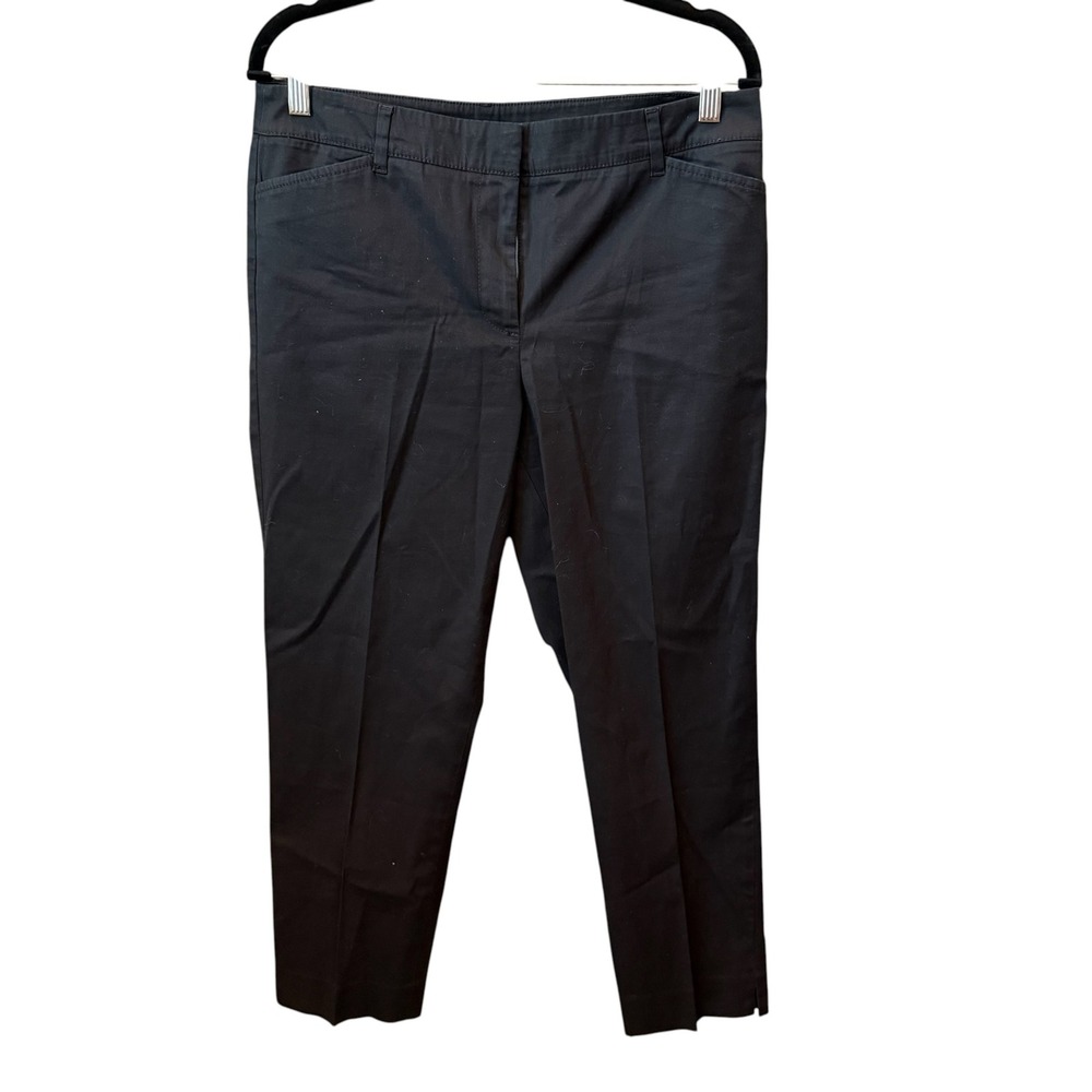 Ann Taylor Loft Pants Womens Navy Straight Leg Career Professional 10
